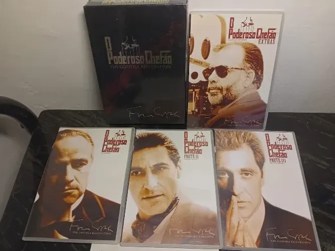 Dvd Trilogia o Poderoso Chefão the Coppola Restoration