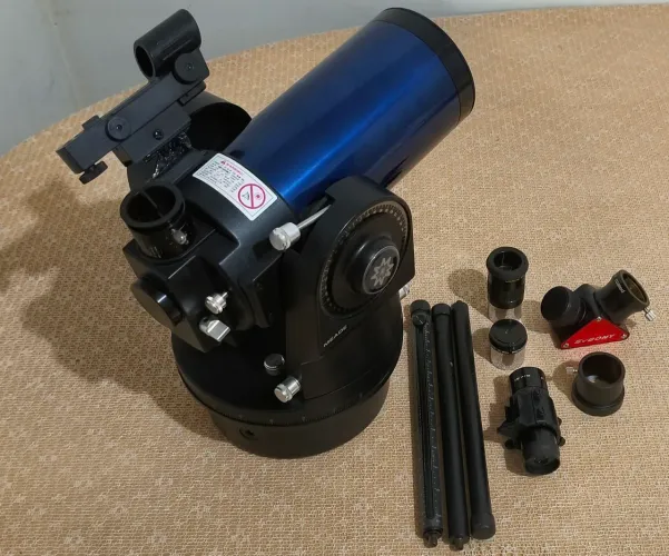 Telescópio Meade ETX-90 Maksutov-Cassegrain - Base Motorizada + Acessórios Extras (Svbony)