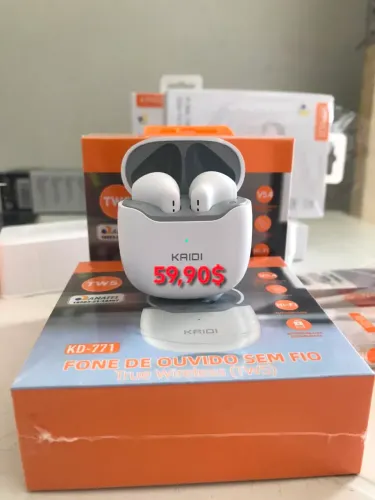 ? Fone Bluetooth Kaidi Original | Novo | R$ 59,90