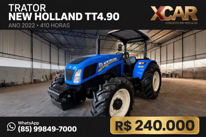 TRATOR NEW HOLLAND TT 4.90