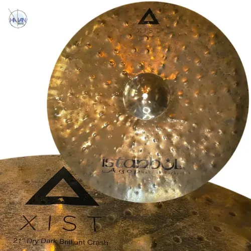 Prato Dry Dark Brilliant Crash 21" ISTANBUL Agop Xist - Novo