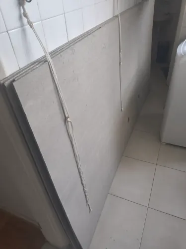 Doação placas cimenticeas novas