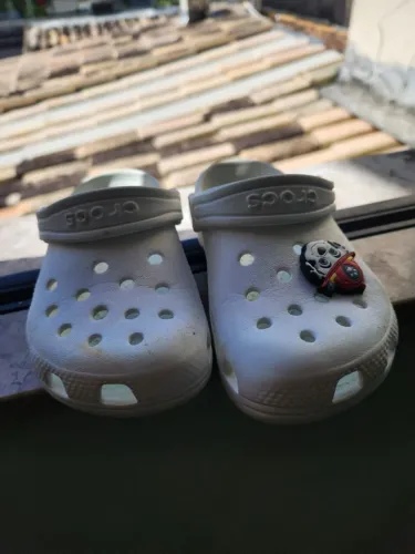 Crocs Branca original em bom estado