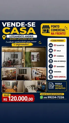 Casa a venda.