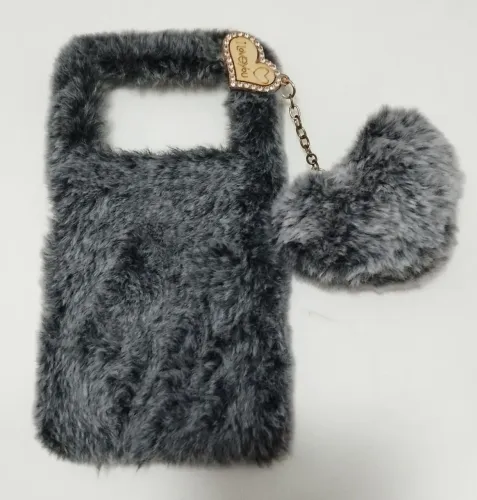 Capinha de Celular Peluda Fofa Xiaomi Poko x4 pro 5G
