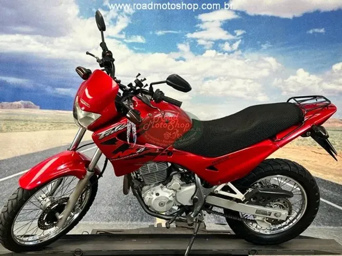 HONDA/NX 400 FALCON-Vermelha -2003- 91.215Km