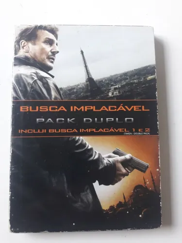 Dvd Busca implacável 1 e 2
