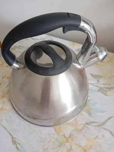 Chaleira inox fundo triplo 3,5 litros 