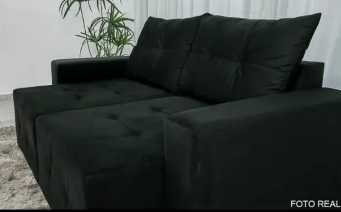Sofá Retratil Veludinho Frete grátis 