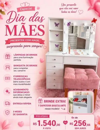 Oferta camarim em mdf