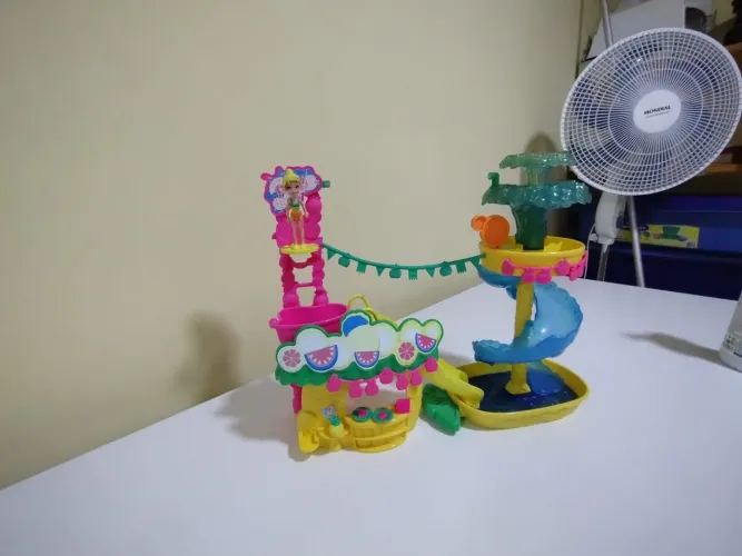 Parque aquático da polly pocket