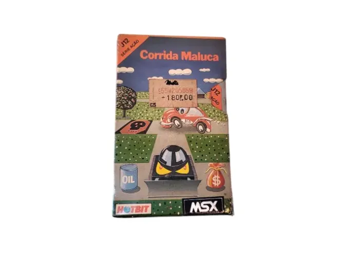 Corrida Maluca - Cartucho Lacrado Original Nacional Para Msx