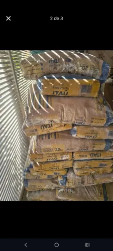 Vendo 30 pacote de cal hidratado 