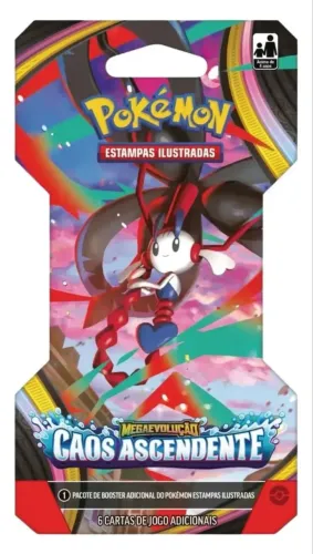 Cartão Pokémon Blister unitário caos ascendente