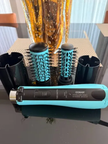 Escova Secadora Rotativa Hyaluronic Conair Polishop