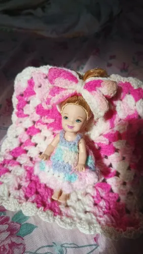 boneca Kelly/Chelsea loira irmã da Barbie 1998