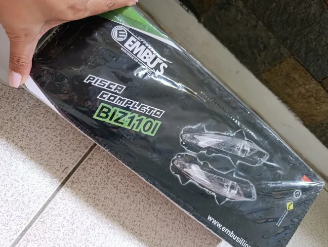 Pisca de motocicleta Biz completo 1101