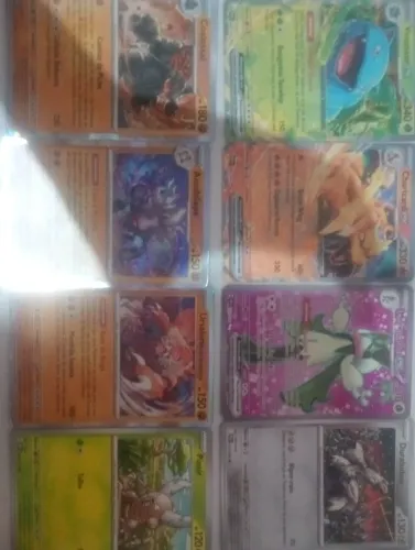 Vendo oito 8 originais cartas por 250