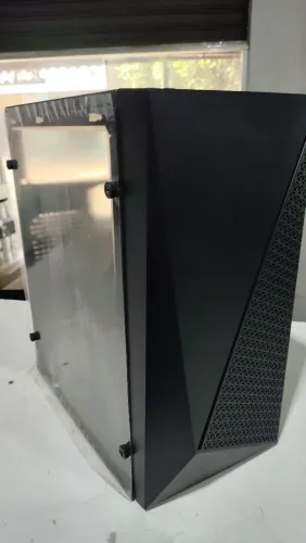 Gabinete Gamer Preto Lateral Acrílico Novo