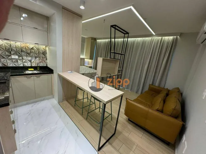 Studio com 1 dormitório para alugar, 28 m² por R$ 3.103,53/mês - Jardim Sao Paulo(Zona Nor