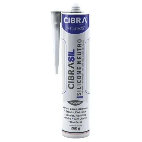 SILICONE NEUTRO CIBRA 260G