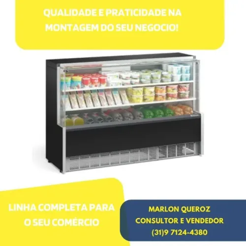 Balcão Refrigerado 1,75M 2 Placas Gelopar 220v