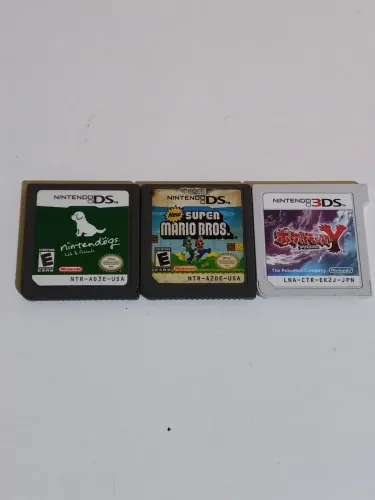 Jogos Nintendo DS e 3DS