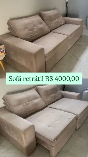 Sofá retrátil 3 metros