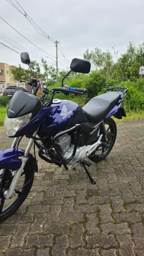 Titan Mix EX (top de linha) 2012 Azul roxo metálico