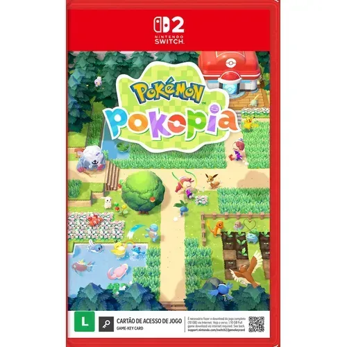 Jogo Pokémon Pokopia | Nintendo Switch 2 | Mídia física