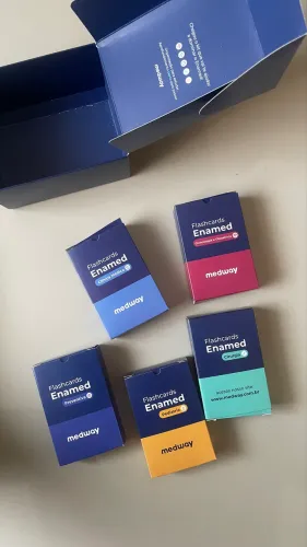 FLASHCARD TODAS ÁREAS ENAMED MEDWAY 
