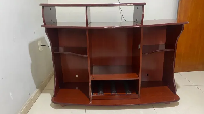 Rack para TV com nichos