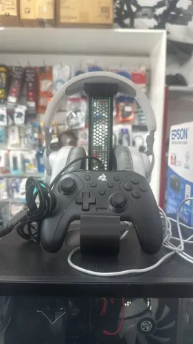suporte controle para games e fone de ouvido