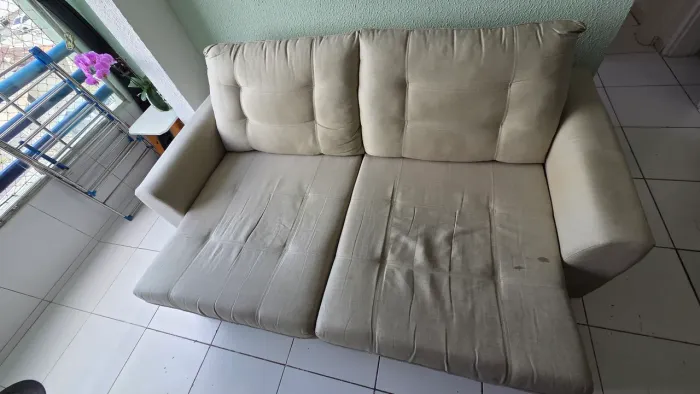 SOFÁ RETRÁTIL E RECLINÁVEL 3 LUGARES (Tok&Stok)