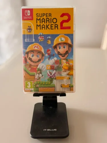 Super Mario Maker 2 Nintendo Switch Mídia Física Usado