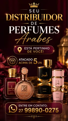 Revenda perfumes árabes