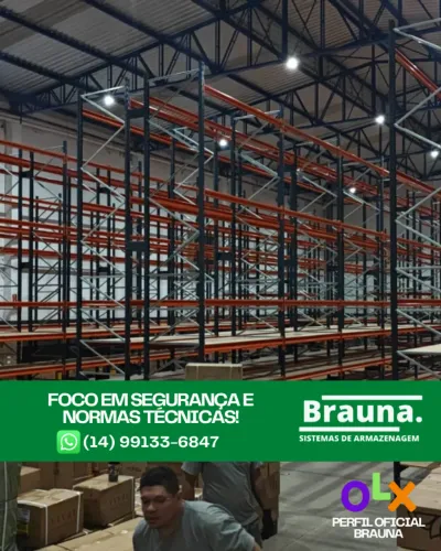 Porta Paletes Câmara Fria - Resistência Total