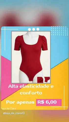 Body Vermelho