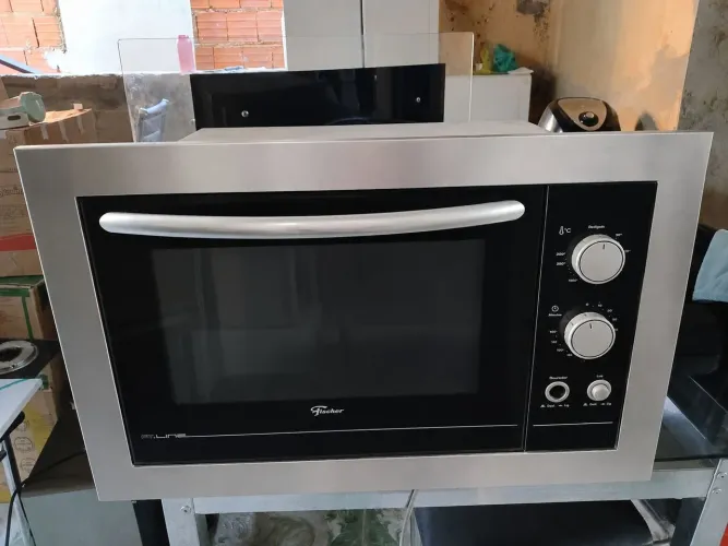 Forno de embutir ficher