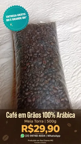 CAFÉ DA ROÇA EM GRÃOS