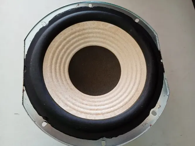 Alto falante subwoofer Sony 8 polegadas 100Wrms 12 Ohms.