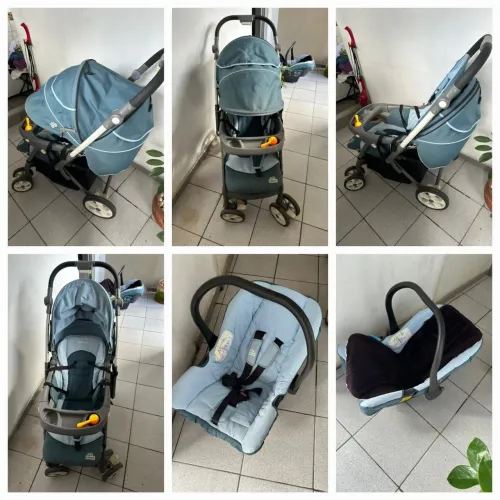 Carrinho de Bebe e Bebe conforto da marca Joie 