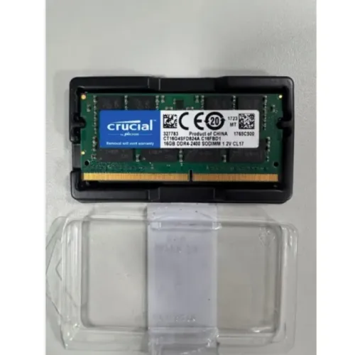 Memoria RAM DDR4 16GB CRUCIAL 2400 NOVISSIMA
