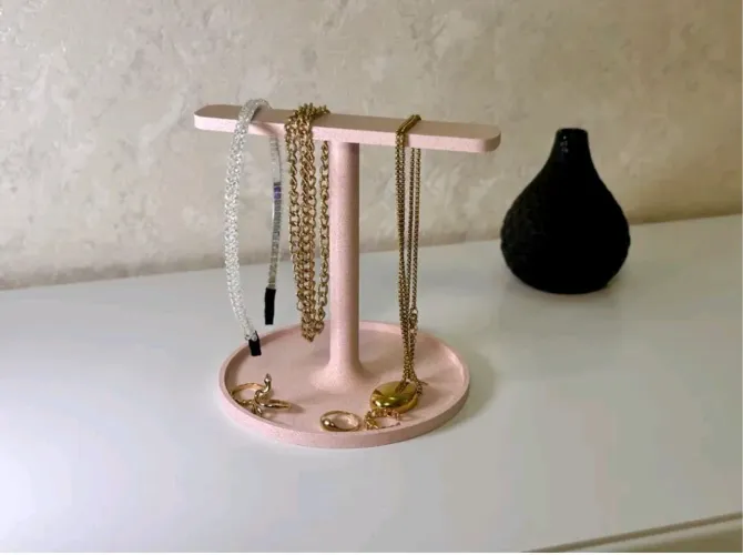 Suporte elegante para joias