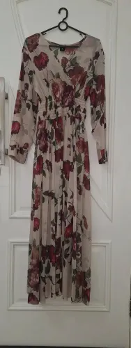 Vestido com estampa floral
