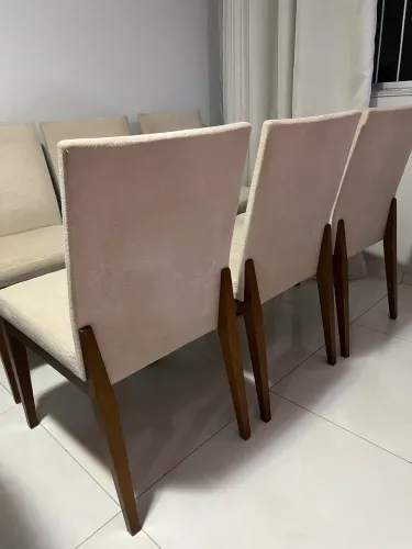 Conjunto 6 cadeiras de jantar