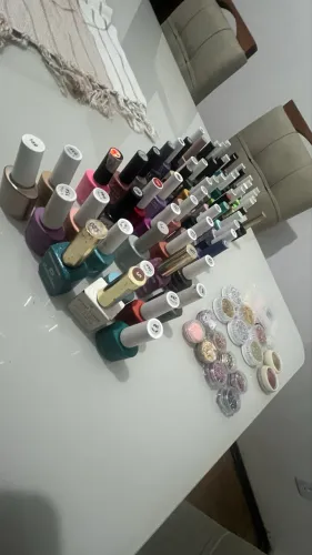 70 Esmaltes em Gel + Kit Decoração Unhas