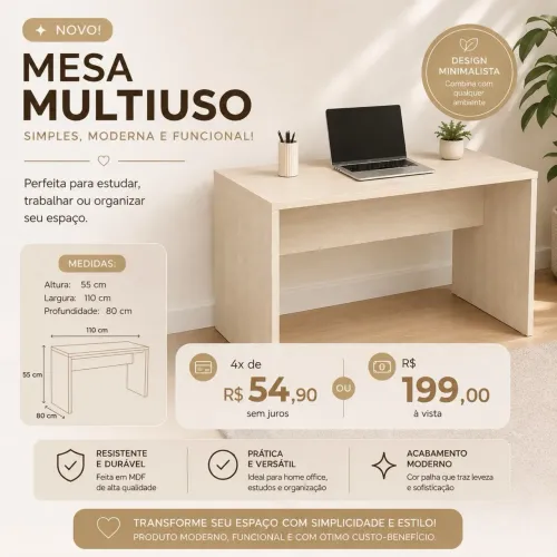 Mesa multiuso