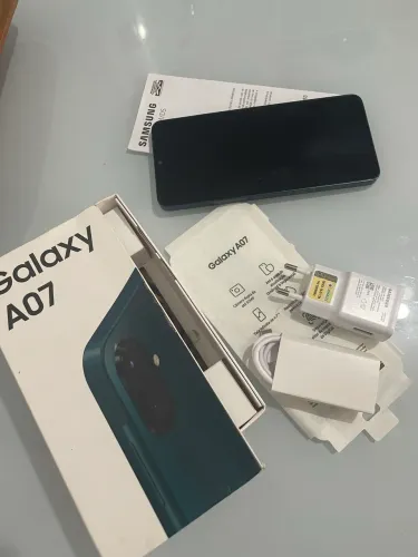 Celular Samsung A07 - Novo caixa