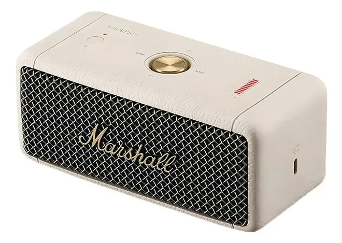 Caixa De Som Bluetooth Marshall Emberton II - Portátil Cor Bege 110v/220v